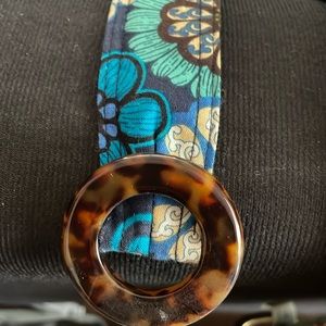 Vera Bradley women’s adjustable belt fabric